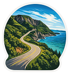 Cape Breton Highlands  Precision Cut Decal